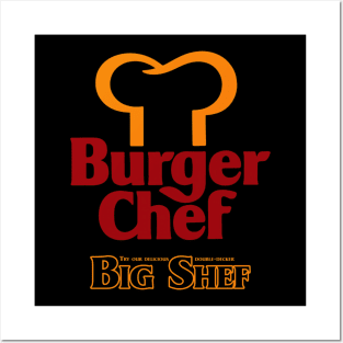 Big Shef from Burger Chef Posters and Art